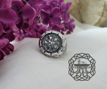 House Tyrell Ring, Sterling Silver Ring, Game of Thrones Ring, Tyrell House, Growing Strong Game of Thrones Cosplay Jewelry