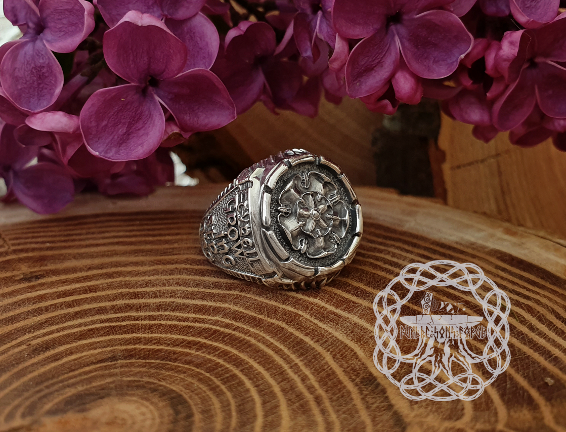 House Tyrell Ring, Sterling Silver Ring, Game of Thrones Ring, Tyrell House, Growing Strong Game of Thrones Cosplay Jewelry