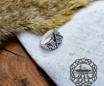 Sterling Silver Masonic Ring. Handcrafted Freemason Symbol Jewelry.