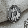 Silver Faceless Man Coin Pendant, Game of Thrones Valar Morghulis Necklace, Valar Dohaeris Coin