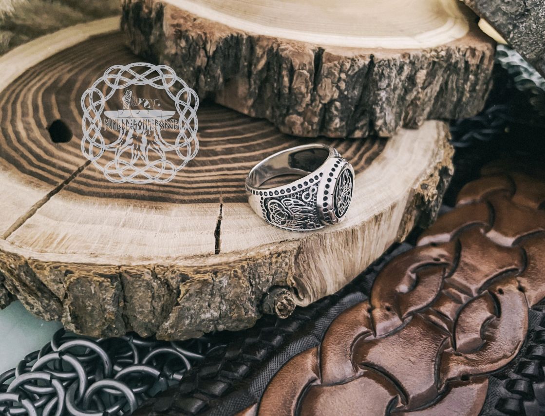 Sterling Silver Viking Bear Paw Ring. Handmade Berserker Design.