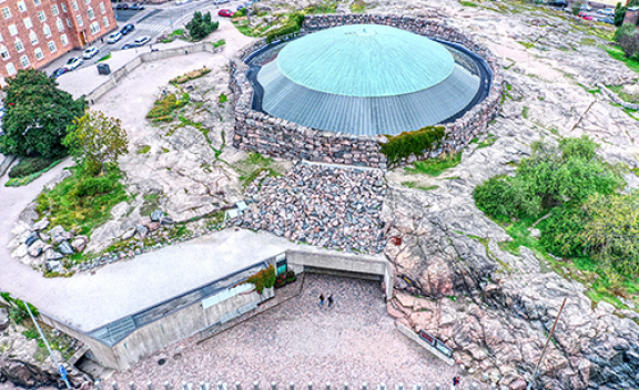 Temppeliaukio Church, Helsinki