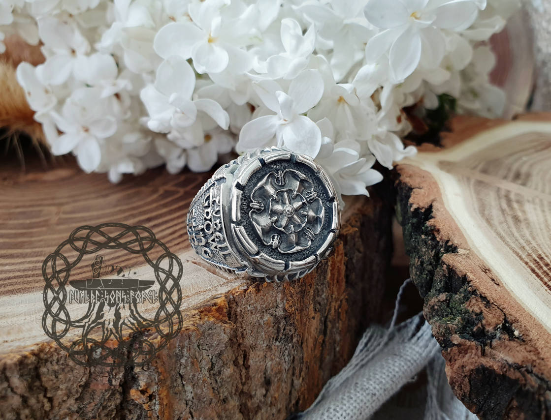 House Tyrell Ring, Sterling Silver Ring, Game of Thrones Ring, Tyrell House, Growing Strong Game of Thrones Cosplay Jewelry
