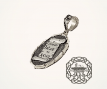 House Lannister Pendant, Game of Thrones Jewelry, Jaime Lannister, Game of Thrones Pendant, Sterling Silver Pendant, Game of Thrones Gifts