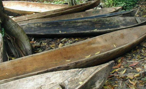 The dugout boat,  Brokso