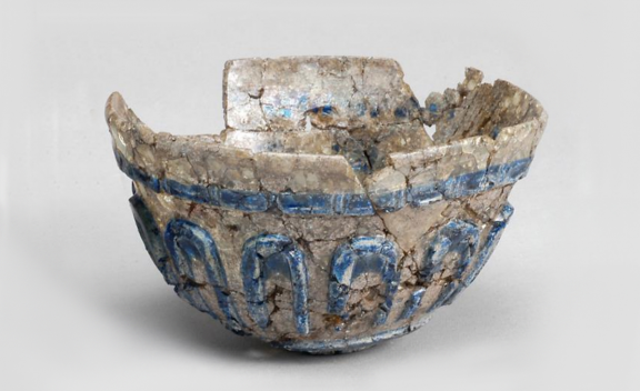 Glass bowl 500 AD