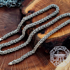 Handmade Sterling Silver Viking Chain. Authentic Norse Necklace.