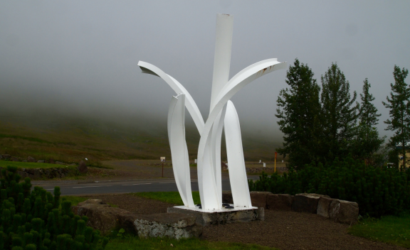 Avalanche memorial (Seydisfjordur, Iceland)
