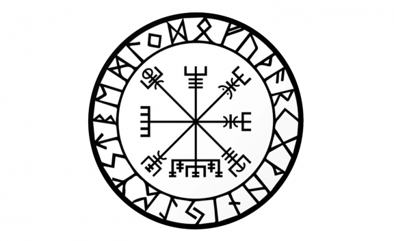 Vegvisir, The Viking Compass/The Runic Compass