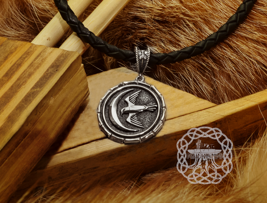 Arryn House Pendant, Sterling Silver Arryn Necklace, Game of Thrones Jewelry