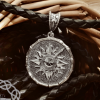 House Martell Pendant, Game of Thrones Jewelry, Sterling Silver Pendant, Martell House Amulet, Oberyn Martell