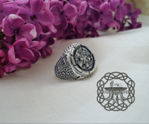 House Tyrell Ring, Sterling Silver Ring, Game of Thrones Ring, Tyrell House, Growing Strong Game of Thrones Cosplay Jewelry