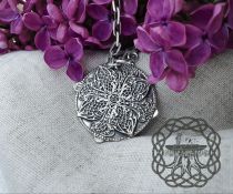 Handmade Sterling Silver Celtic Flower Pendant