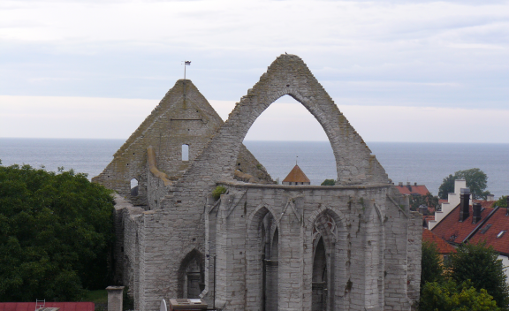 The ruins of St. Catherine