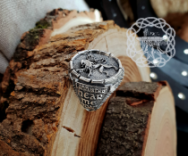 House Lannister Ring, Game of Thrones Ring, Game of Thrones Jewelry, Lion Ring, Sterling Silver Ring, Jaime Lannister, Hear me roar