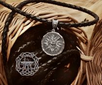 House Martell Pendant, Game of Thrones Jewelry, Sterling Silver Pendant, Martell House Amulet, Oberyn Martell