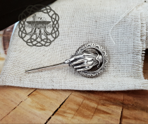 Hand of the King Brooch, Game of Thrones Jewelry, Game of Thrones Brooch, Kings Hand Pin, Game of Thrones Pin, Sterling Silver Brooch