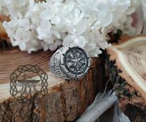 House Tyrell Ring, Sterling Silver Ring, Game of Thrones Ring, Tyrell House, Growing Strong Game of Thrones Cosplay Jewelry