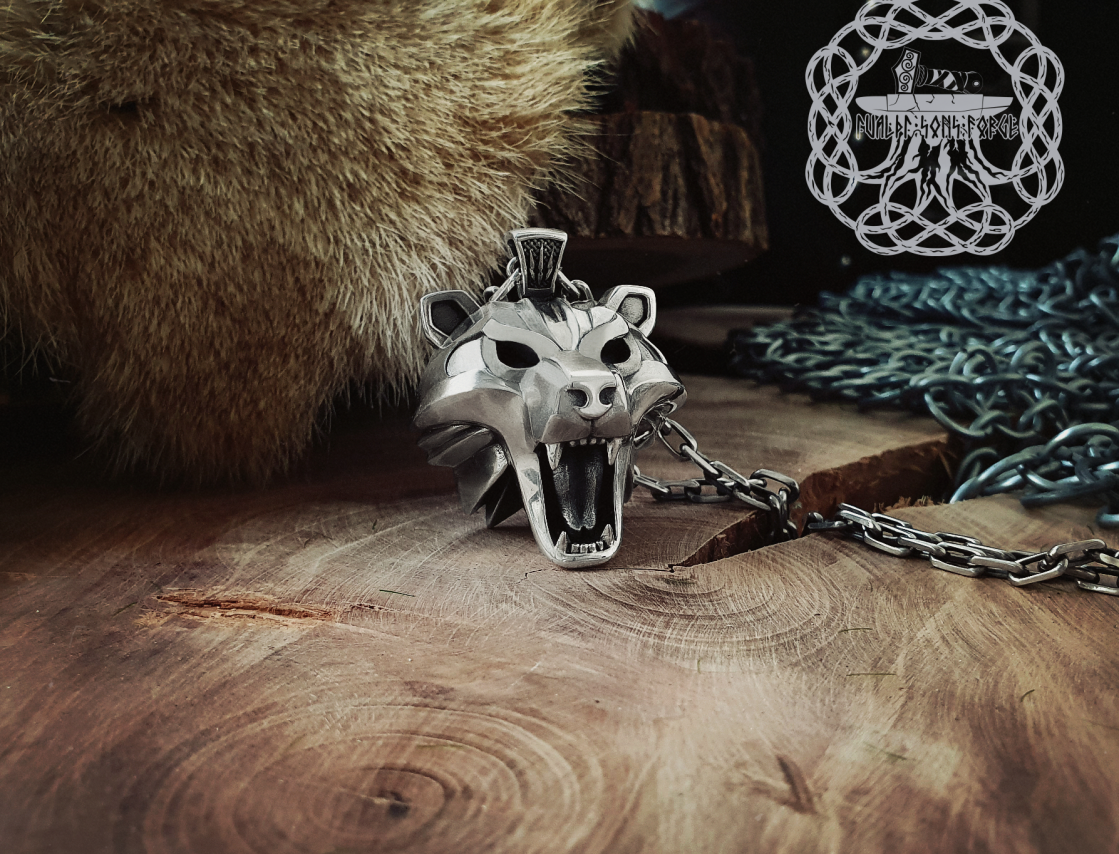Bear Pendant Sterling Silver Bear Necklace Bear School Bear Medallion