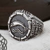 House Tully Ring, Sterling Silver Ring, Game of Thrones Jewelry, Tully House Amulet, Game of Thrones Ring