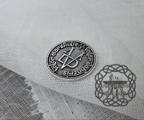 Silver Faceless Man Coin Pendant, Game of Thrones Valar Morghulis Necklace, Valar Dohaeris Coin
