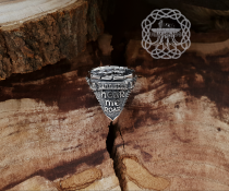 House Lannister Ring, Game of Thrones Ring, Game of Thrones Jewelry, Lion Ring, Sterling Silver Ring, Jaime Lannister, Hear me roar
