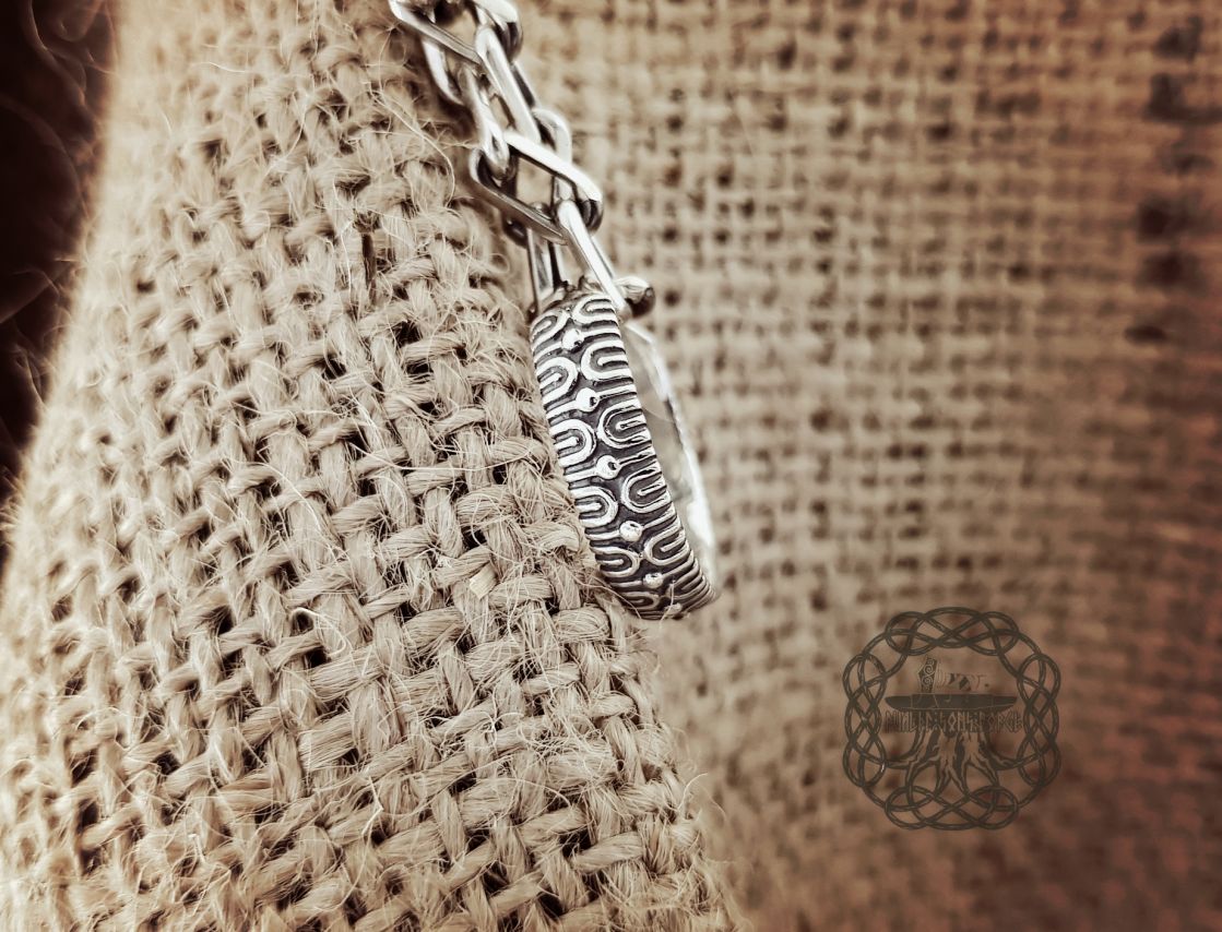 Handmade Sterling Silver Viking Ring. Authentic Norse Jewelry.