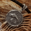 Tully House Pendant, Game of Thrones Pendant, House Tully Pendant, Game of Thrones Jewelry, Sterling Silver Pendant, Tully House Amulet