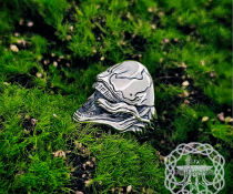 Handmade Sterling Silver Venom Ring. Superhero Cosplay Jewelry.