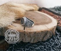 Sterling Silver Viking Bear Paw Ring. Handmade Berserker Design.