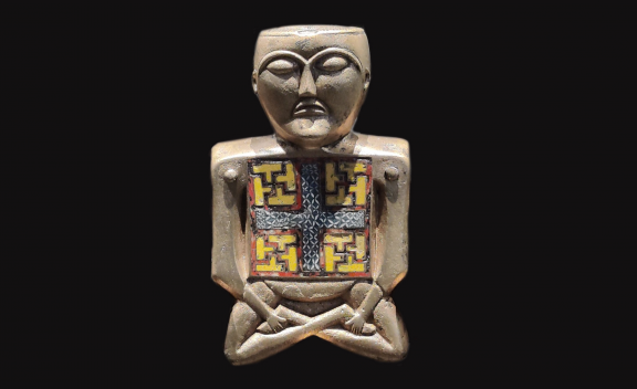 Seated Buddha Statuette in the Oseberg Ship