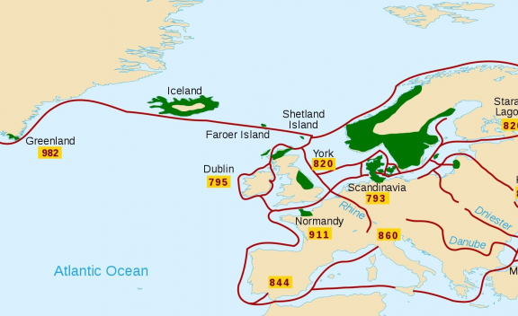 The vikings as explorers and settlers