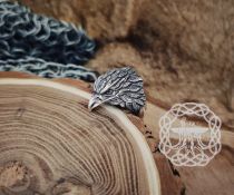Handcrafted Sterling Silver Eagle Ring. Unique Animal Jewelry.