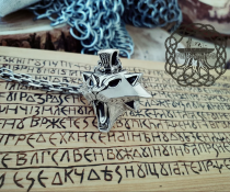 Cat Pendant Cat Medallion Sterling Silver Pendant Cosplay Pendant Cat Necklace Cat School