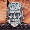 Handmade Sterling Silver Frankenstein Ring. Gothic Inspired Jewelry.