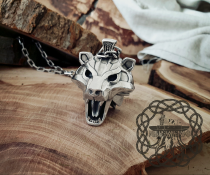Bear Pendant Sterling Silver Bear Necklace Bear School Bear Medallion