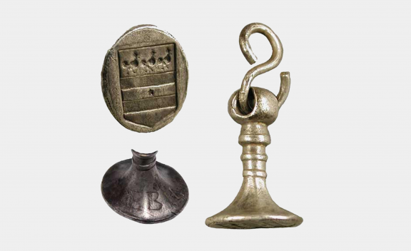 Silver seal matrix