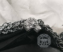 House Stark Direwolf Ring Sterling Silver Stark Ring Jon Snow Winterfell Ring Wolf Ring
