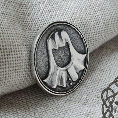 Siver Coin of the Faceless Man Siver Pendant of the Faceless Man Game of Thrones Valar Morghulis Coin Valar Morghulis Pendant Valar Dohaeris