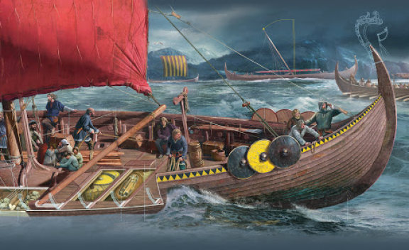 Other kinds of viking ships and boat