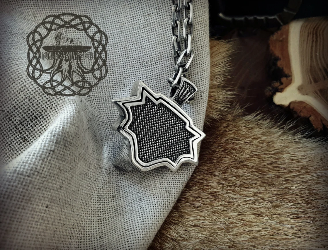 Cat Pendant Cat Medallion Sterling Silver Pendant Cosplay Pendant Cat Necklace Cat School