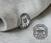 Silver Faceless Man Coin Pendant, Game of Thrones Valar Morghulis Necklace, Valar Dohaeris Coin