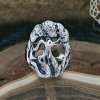 Handcrafted Sterling Silver Yggdrasil Ring. Norse Viking Jewelry.