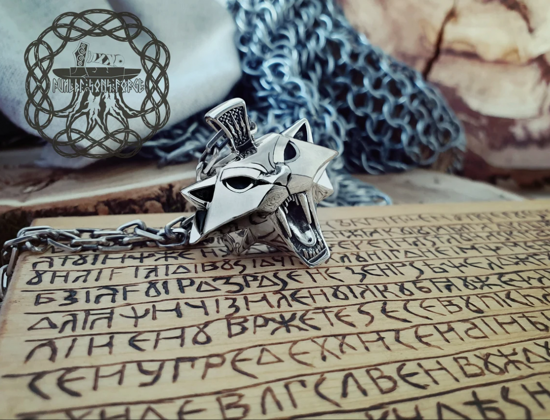 Cat Pendant Cat Medallion Sterling Silver Pendant Cosplay Pendant Cat Necklace Cat School