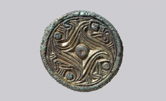 Disk Brooch