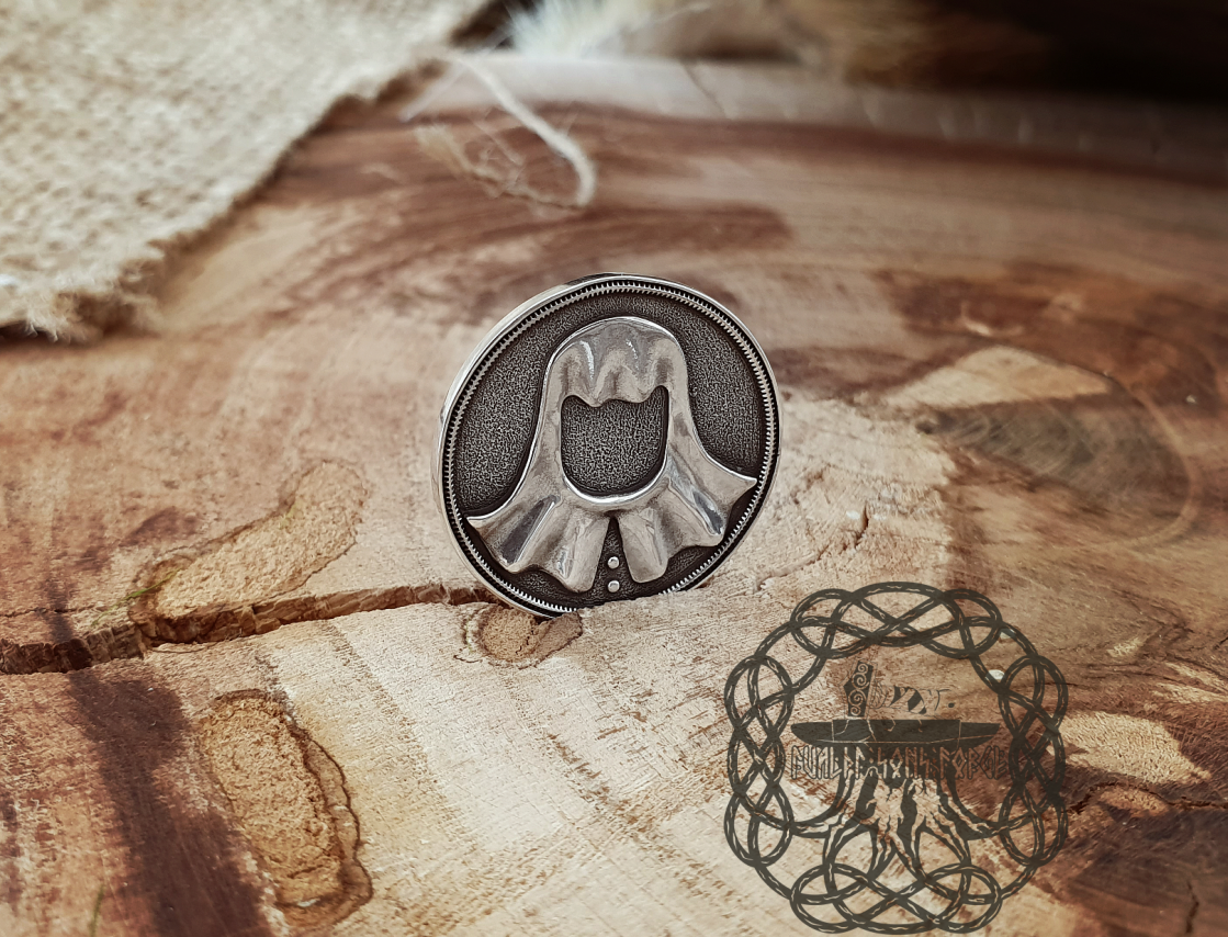 Silver Faceless Man Coin Pendant, Game of Thrones Valar Morghulis Necklace, Valar Dohaeris Coin
