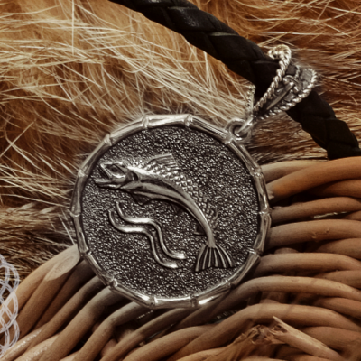 Tully House Pendant, Game of Thrones Pendant, House Tully Pendant, Game of Thrones Jewelry, Sterling Silver Pendant, Tully House Amulet