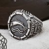 House Tully Ring, Sterling Silver Ring, Game of Thrones Jewelry, Tully House Amulet, Game of Thrones Ring