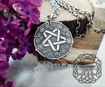 Yennefer Pendant Yennefer Necklace The Witcher inspired The Witcher Medallion Yennefer Cosplay Witcher Necklace Sterling Silver Pendant