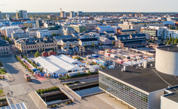 The Oulu Market Square